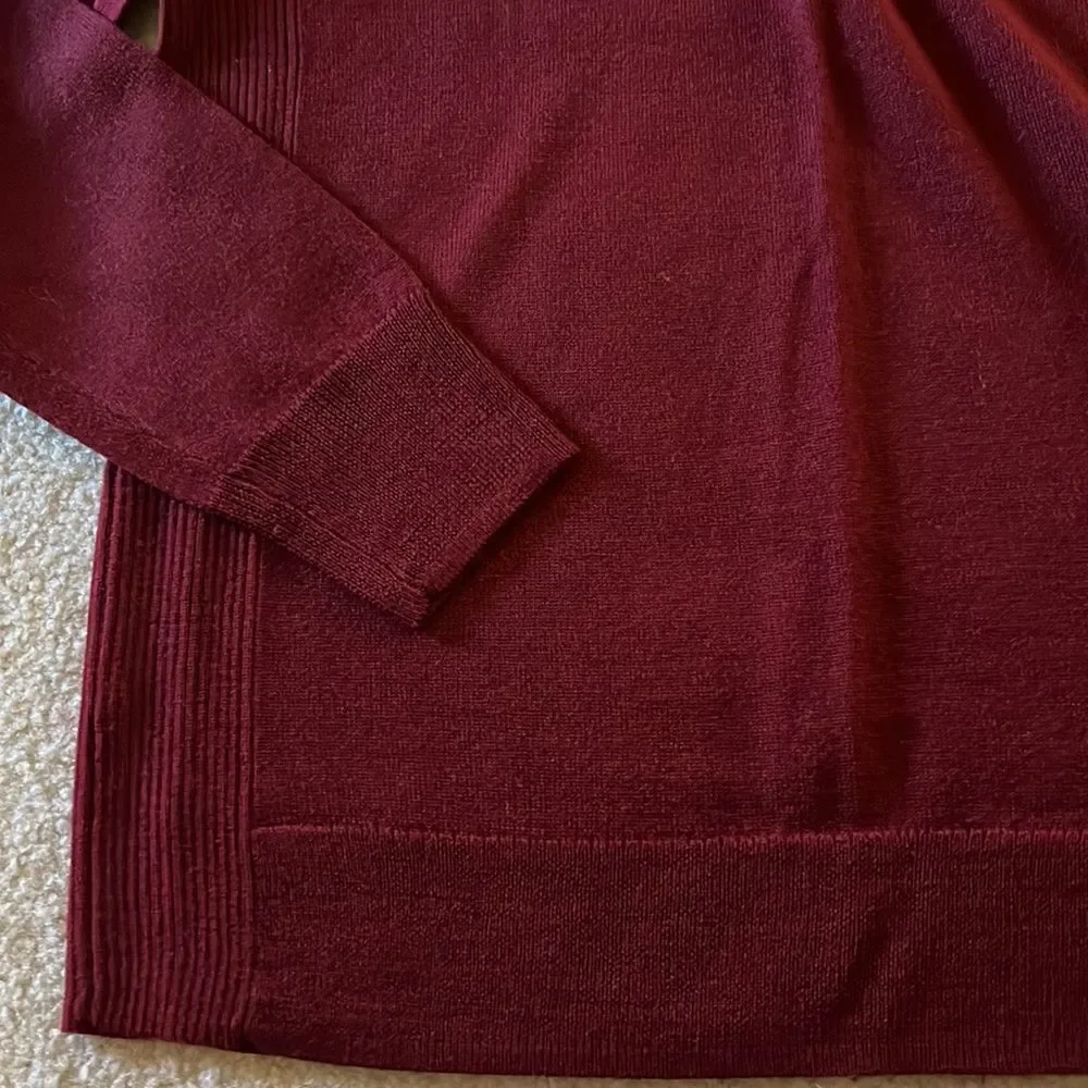 Jcrew maroon sweater